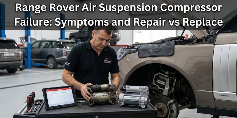 Range Rover Air Suspension Compressor Failure: Symptoms and Repair vs Replace