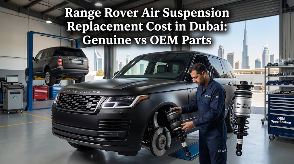 Range Rover Air Suspension Replacement Cost in Dubai: Genuine vs OEM Parts
