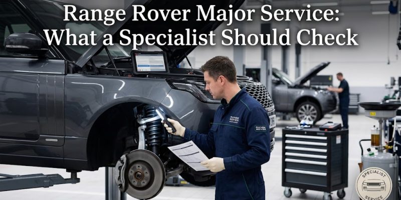 Range Rover Major Service What a Specialist Should Check
