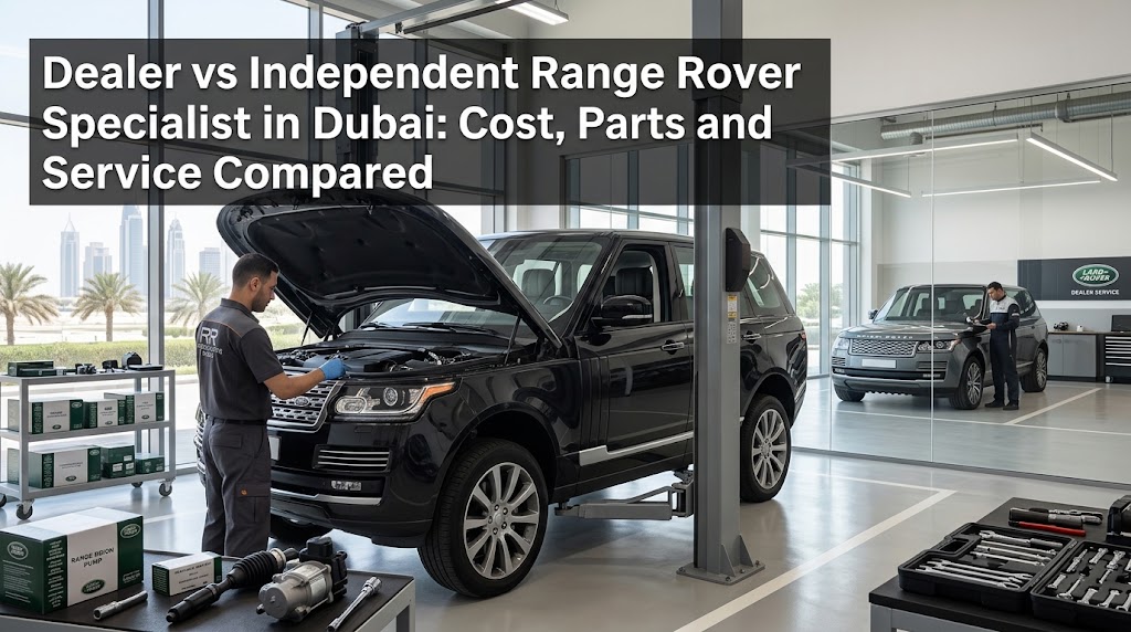 Range Rover Service Center Dubai: Dealer vs Independent